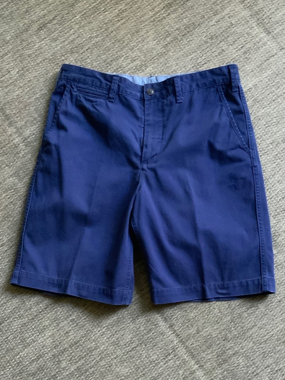 Polo Ralph Lauren Deep Navy Relaxed Fit Flat-Front Men's Shorts